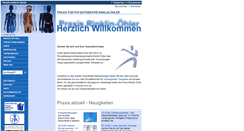 Desktop Screenshot of physiotherapie-waiblingen.de